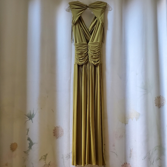 BCBG Max Azria KAEYA DRAPED EVENING GOWN  - Picture 5 of 15